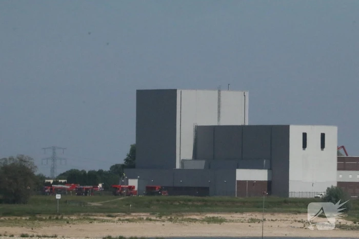 Zeer grote brand bij kernenergiecentrale