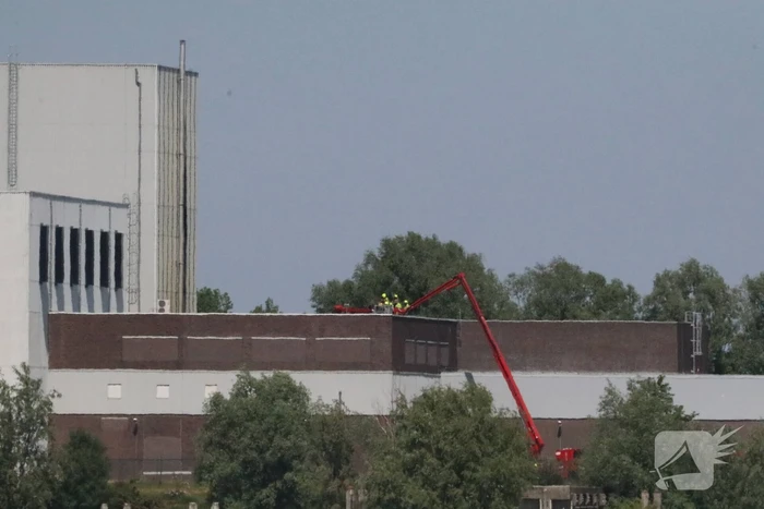 Zeer grote brand bij kernenergiecentrale