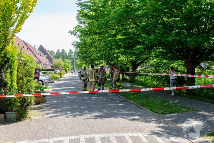 Bewoner raakt gasleiding tijdens klussen