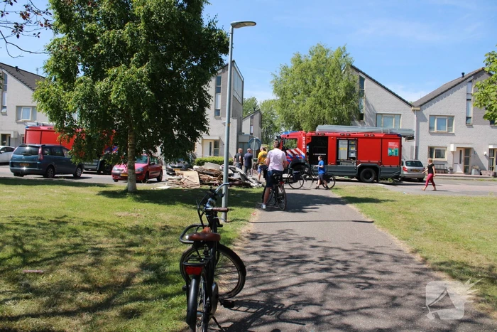 Brand in keuken snel geblust