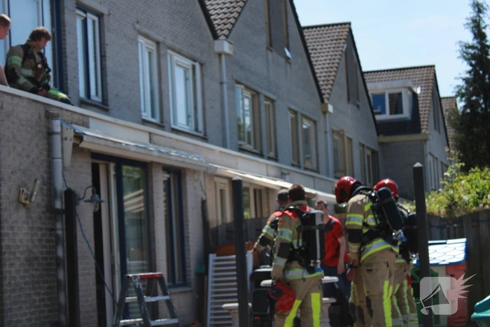 Brand in keuken snel geblust