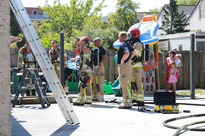 Brand in keuken snel geblust