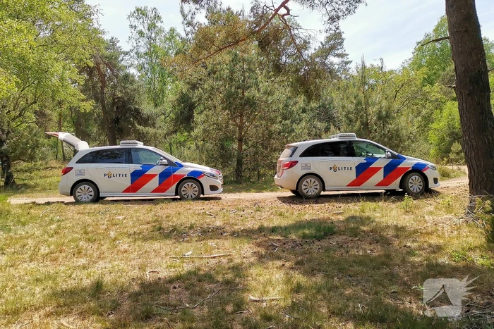 Natuurbrand op de Ginkelse Heide