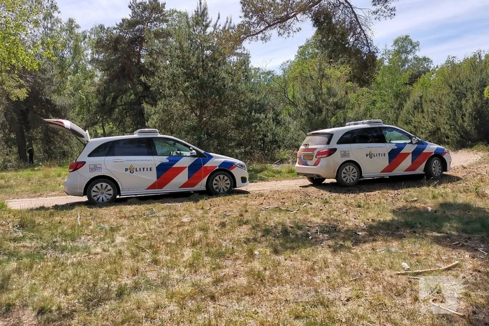 Natuurbrand op de Ginkelse Heide