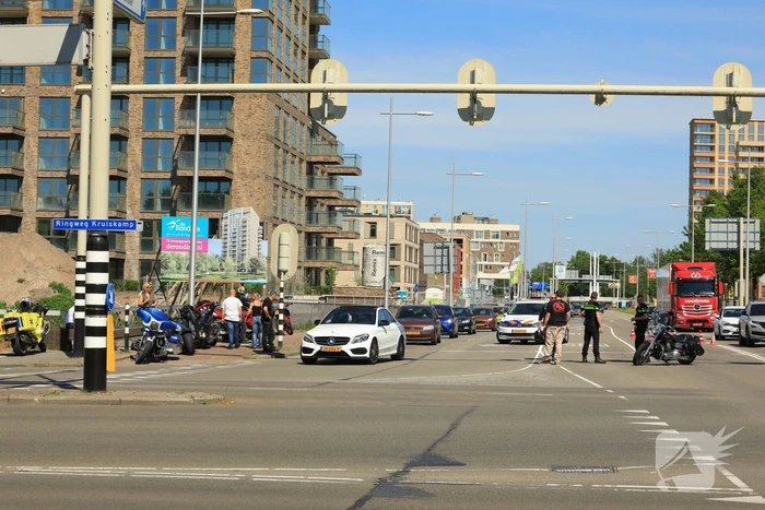 Motorrijder gewond bij ongeval