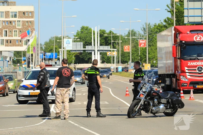 Motorrijder gewond bij ongeval