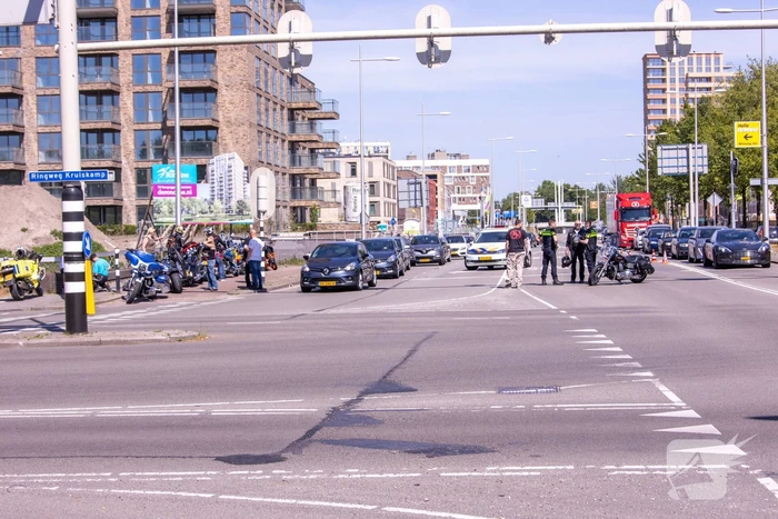Motorrijder gewond bij ongeval