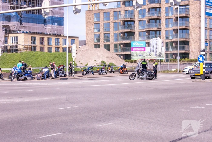 Motorrijder gewond bij ongeval