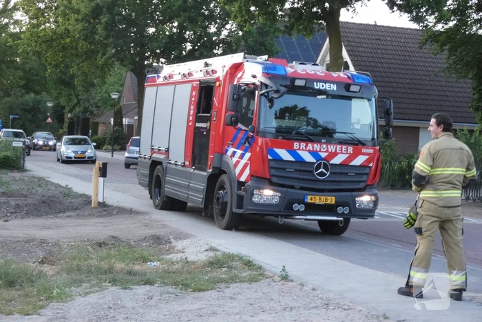 Buitenbrand blijkt kampvuur