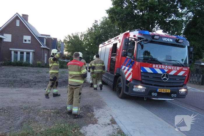 Buitenbrand blijkt kampvuur
