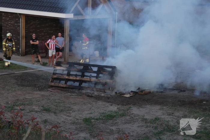 Buitenbrand blijkt kampvuur