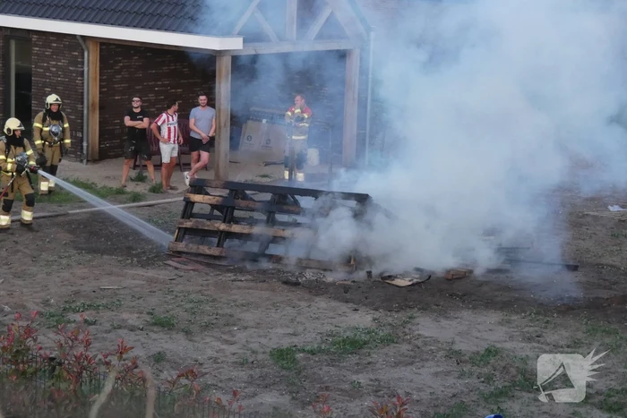 Buitenbrand blijkt kampvuur