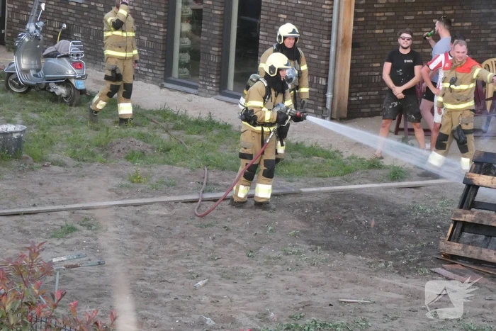 Buitenbrand blijkt kampvuur
