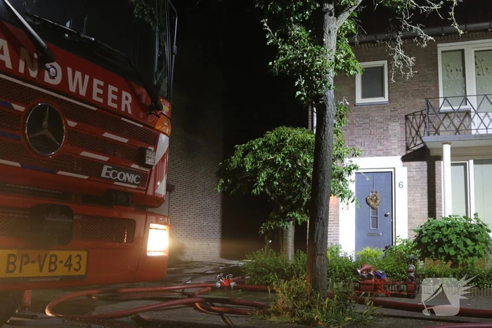 Flinke brand in woning