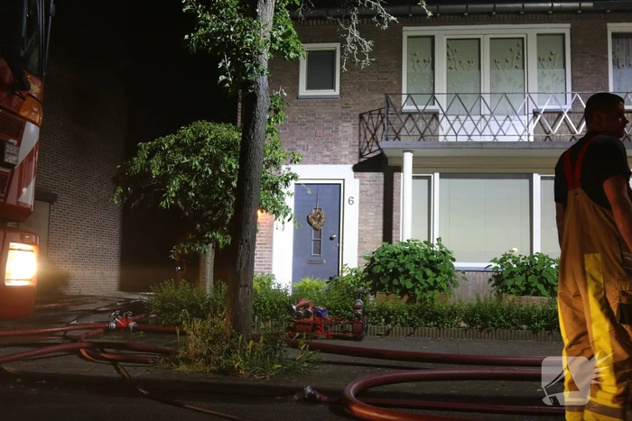 Flinke brand in woning