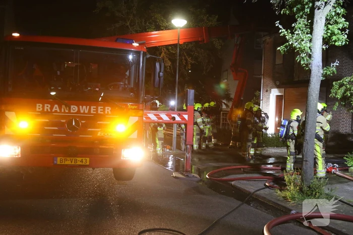 Flinke brand in woning