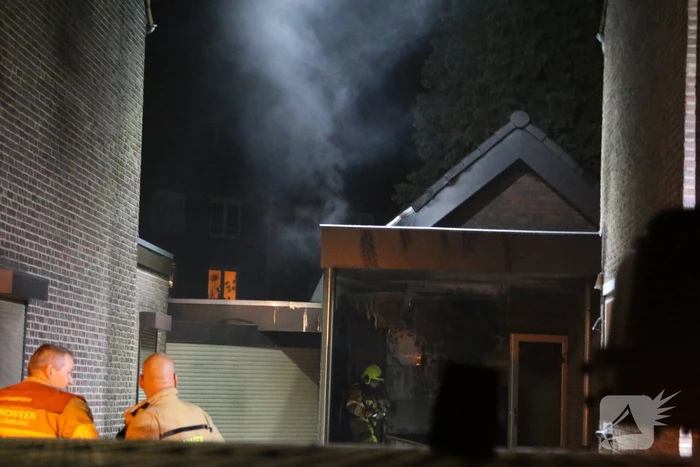 Flinke brand in woning
