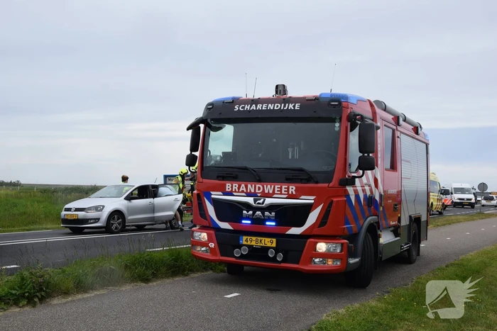 Gewonden na aanrijding met bestelbus