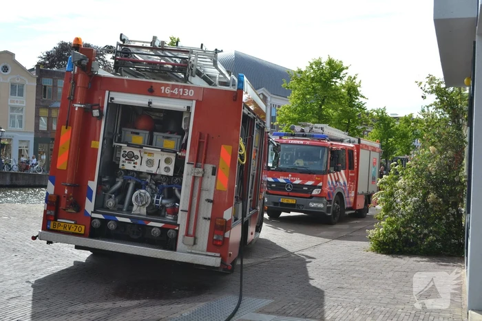 Uitslaande brand in bovenwoning