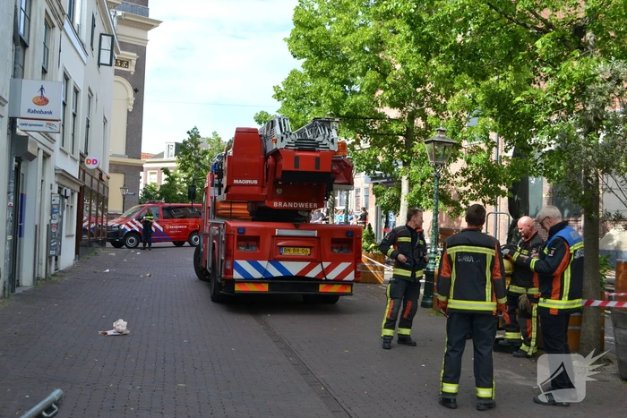 Uitslaande brand in bovenwoning