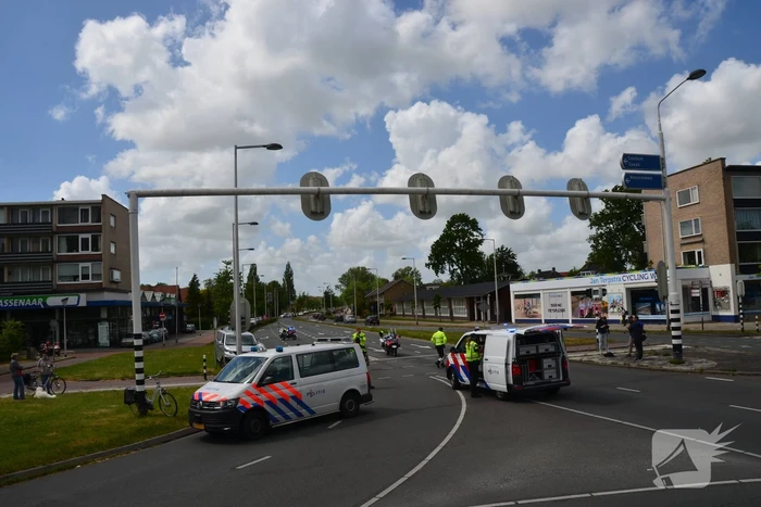 Opnieuw aanrijding met fiets, een persoon gewond