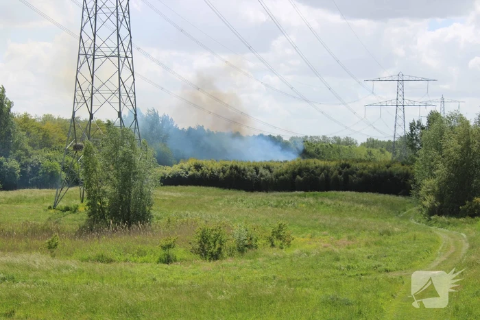 Grote brand in natuurgebied