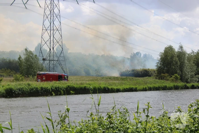 Grote brand in natuurgebied