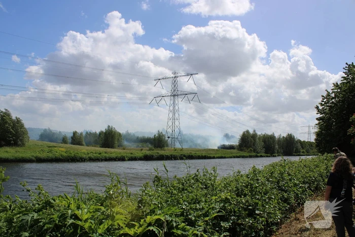 Grote brand in natuurgebied