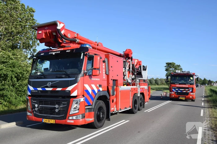 Uitslaande brand in schuur snel onder controle