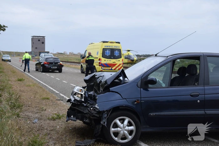 Meerdere gewonde bij ernstig ongeval