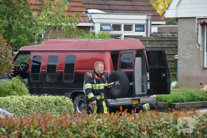 Oldtimer bus lekt lpg