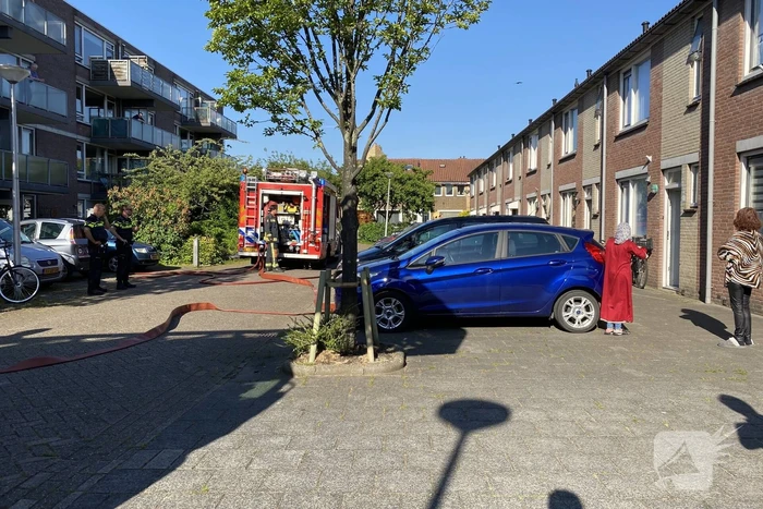 Brand in woning