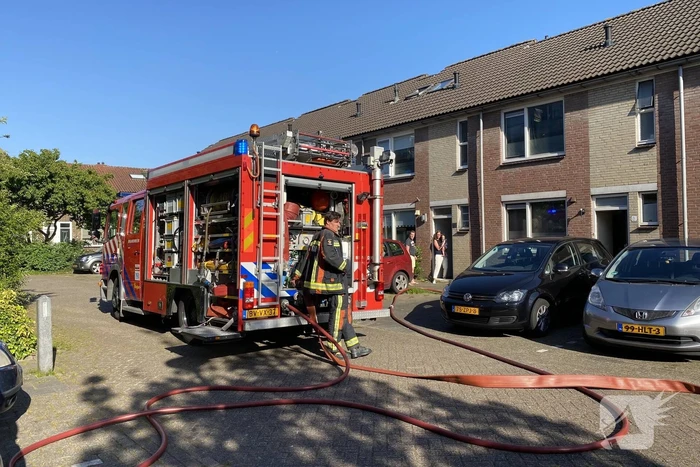 Brand in woning