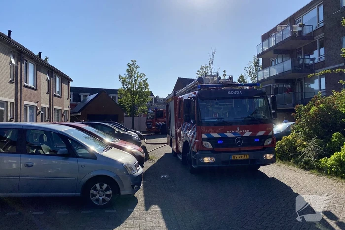 Brand in woning
