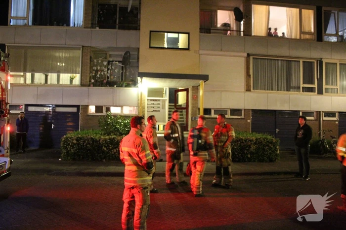 Gaslekkage blijkt lekkende brommer in berging
