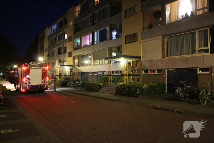 Gaslekkage blijkt lekkende brommer in berging