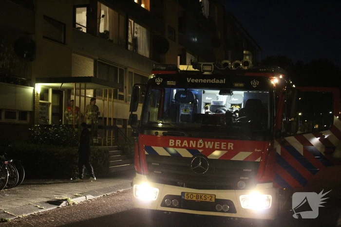 Gaslekkage blijkt lekkende brommer in berging