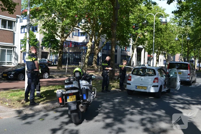 Veel schade door kop-staart botsing