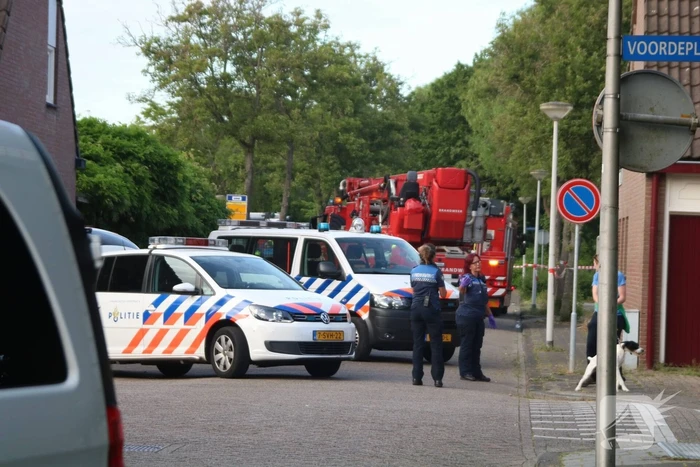 Zwaar vuurwerk verwoest voordeur