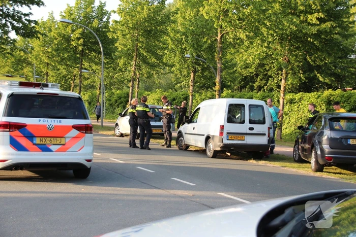 Gewonden bij aanrijding met drie auto's