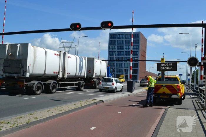 Zijlbrug opnieuw in storing