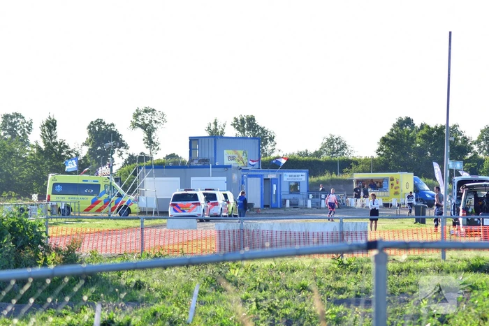Persoon gewond na ongeval op crossbaan