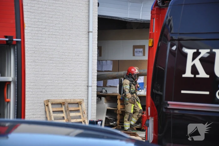 Brand in bedrijfspand op Industrieterrein Noordersluis