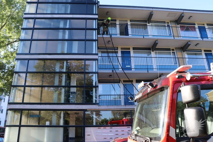Brand na explosie in flatwoning