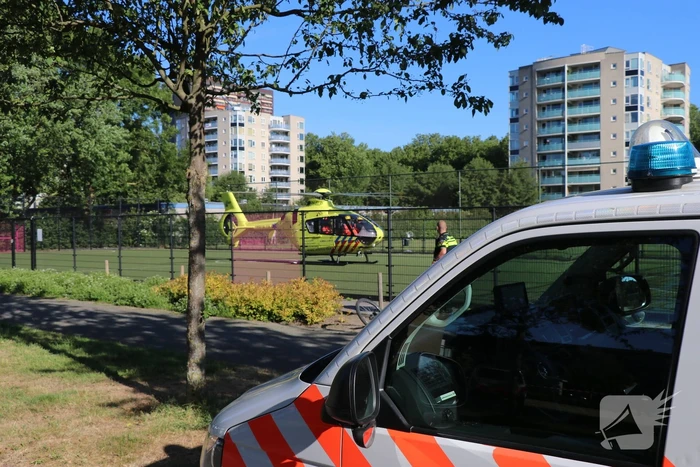Brand na explosie in flatwoning