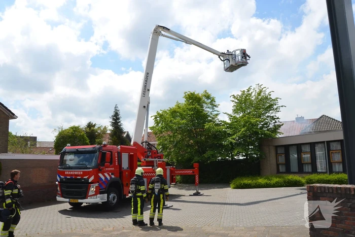 Flinke rookontwikkeling bij uitslaande schuurbrand