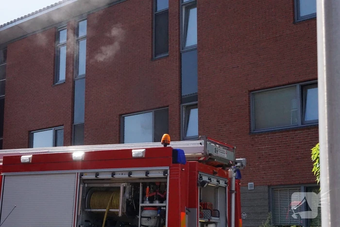Flinke rookontwikkeling bij woningbrand