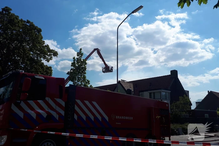 Veel rook bij brand in meerdere schuren