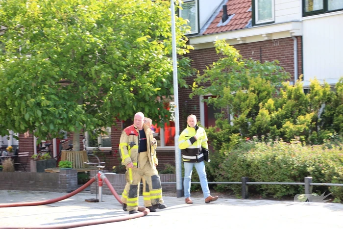 Veel rook bij brand in meerdere schuren