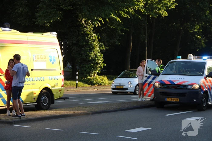 Fietser gewond bij aanrijding